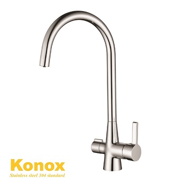 Vòi rửa bát nóng lạnh Konox KN1309 (3 Đường nước RO)