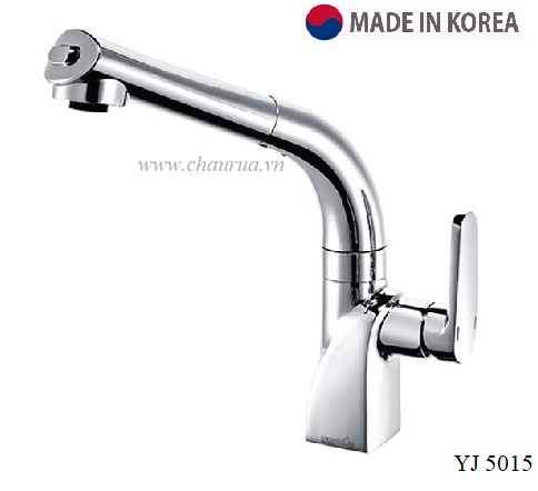 Vòi rửa bát nóng lạnh Sobisung YJ 5015 (Vòi rút)